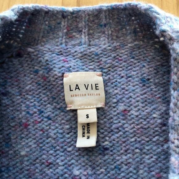 Rebecca Taylor Donegal Merino Wool Tweed Pullover - Picture 11 of 11